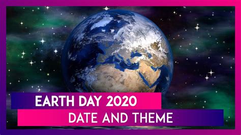 earth day 2020 date holiday
